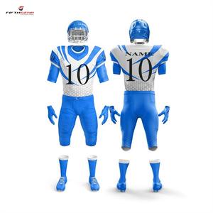 Custom Made American Football Uniform High Quality Short Sleeve Breathable Design with Sublimation Technique Low MOQ - Product Image 5