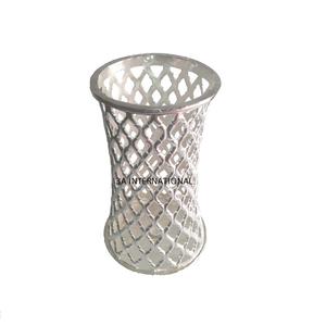 Jarrón decorativo hecho a mano, florero de Metal antiguo negro de la mejor calidad para decoración de mesa de Hotel y restaurante, floreros - Product Image 4