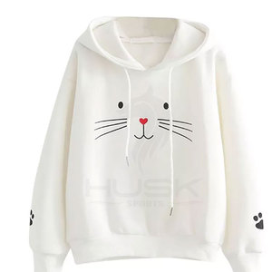 Sweat à capuche oversize pour homme, haute qualité, style streetwear personnalisé, broderie mignonne, polaire, coton/polyester 330g, personnalisable - Product Image 1
