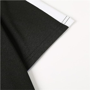 Coton tricoté écologique personnalisable pour chemise homme, décontractée, golf, séchage rapide, style urbain, motif uni, taille personnalisée, vierge - Product Image 4
