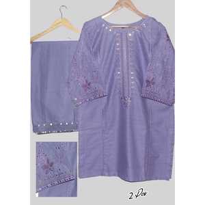 Salwar Kameez pakistanais Georgette pour occasions spéciales avec design cousu - Product Image 1