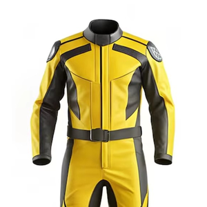 Men Professional Motorcycle Leather Suit Windproof Plus Size Summer/Winter Customizable for Track Road Riding 2026 Protective - Product Image 5