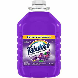 Limpiador y Desodorante Multiusos Fabuloso, Sin Enjuague ni Residuos, Aroma a Lavanda, Botella de 1 Galón, Paquete de 4 (153058CT) - Product Image 5