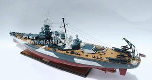 Gia Nhien Fabricant Approuvé Conception Personnalisée quantité minimale de commande Basse USS Carolina HANDICRAFT EN BOIS-Maquette en bois - Product Image 2