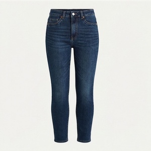 Jeans pour femmes, vêtements, jambe large, taille haute personnalisée, denim décontracté, jeans skinny pour femmes, mode tendance, streetwear respirant - Product Image 1