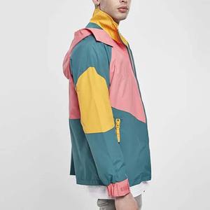 เสื้อกันลมสำหรับผู้ชายเสื้อแจ็คเก็ตผ้าไนลอนโพลีเอสเตอร์ระบายอากาศได้ดีแขนยาวโอเวอร์ไซส์สำหรับกลางแจ้ง - Product Image 3