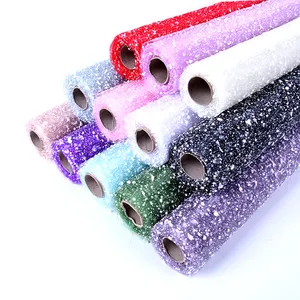 Waterproof Floral Bouquet Korean Wrapping Papers Polyester flower wrapping mesh Gift Wrapping mesh with snow gauze