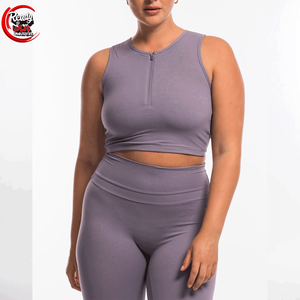 Pantalones deportivos personalizados para mujer Conjunto de ropa atlética de dos piezas, traje de yoga Top Gym Fitness Sets Ropa deportiva de alta calidad - Product Image 1