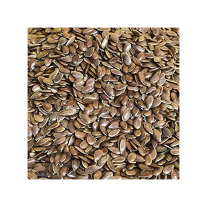Grano de linaza de oro entero orgánico Semillas de lino marrón Producto agrícola no OGM - Product Image 2