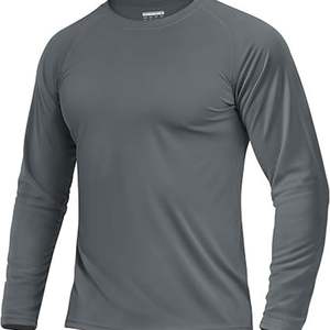 Fábrica de Camisetas de Protección Solar para Hombre OEM |   Camiseta de Compresión de Manga Larga con Logotipo Personalizado |   Ropa de Entrenamiento de Surf, MMA y BJJ al por Mayor - Product Image 3