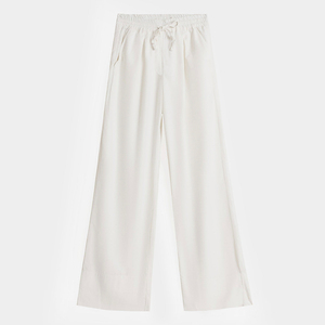 2025 Made in Pakistan <b>Women</b> Summer New Arrival Casual Solid Color Slim Fit Short Sleeve <b>Trousers</b> set for sale OEM Service - Product Image 1