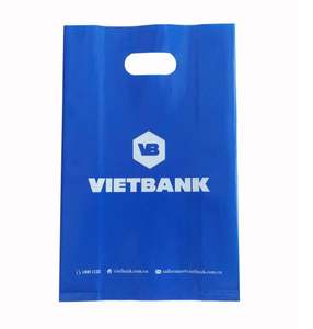 Sacs de marchandises réutilisables en plastique extra épais avec poignée Sacs à provisions découpés au détail pour cadeaux Emballage pratique - Product Image 3