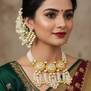 สร้อยคอทองคำประดับเพชรแบบทันสมัย SKU-529 D-4 - Product Image 1