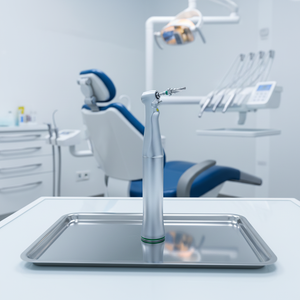 Pièce à main de réduction dentaire à bouton-poussoir 4:1 16:1 20:1 64:1, contre-angle à changement rapide pour implantologie, couronnes et travaux de laboratoire - Product Image 6