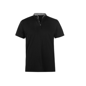 Vêtements de mode décontractés à manches courtes, impression par transfert de chaleur, couleur unie, grande taille, t-shirt pour hommes - Product Image 1
