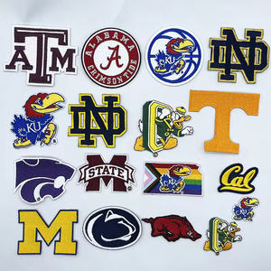 Designer Custom logo <b>Letter</b> Sew <b>on</b> Embroidery Full Embroidered Patches for Garment - Product Image 2