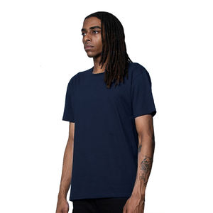 T-shirt unisexe à manches courtes en poly coton à col ras du cou pour adulte T-shirts unisexe avec logo personnalisé - Product Image 3