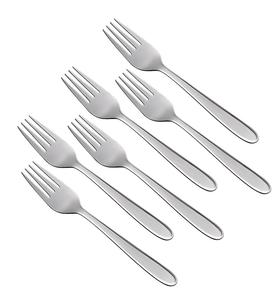 Cubiertos de Alta Calidad, Tenedores de Metal, Acero Inoxidable 304, Tenedor de Postre para Servir en Bodas y Hoteles, Excelente Calidad, Mejor Fabricante - Product Image 1