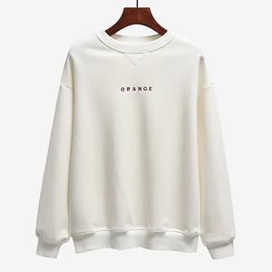 Sweat à capuche à manches longues anti-rétrécissement personnalisé pour femmes en coton à séchage rapide respirant avec broderie 3D avant imprimé sweat-shirt d'hiver - Product Image 4