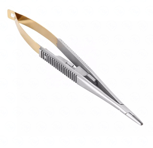 Portaagujas de Castroviejo Dental, instrumento quirúrgico recto de 16cm, certificado CE - Product Image 3