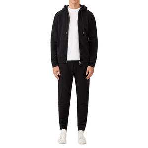 Sweat à capuche zippé en coton 100 % de qualité supérieure pour hommes, personnalisable, décontracté, anti-plis, design bouclé, pour le printemps, taille XL - Product Image 6