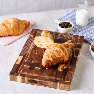 Smartwood Vietnam Vente en gros Bloc de boucher à grain fin ACACIA accrocheur pour la cuisine en bois durable - Product Image 2