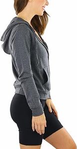 เสื้อฮู้ดผ้าฝ้ายสแปนเด็กซ์กันลมสำหรับผู้หญิงพิมพ์ลายฟอยล์ - Product Image 4