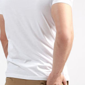 Camiseta de algodón de diseño personalizado con logotipo de serigrafía, camisetas de hombre con mangas cortas duraderas y antibolitas - Product Image 5