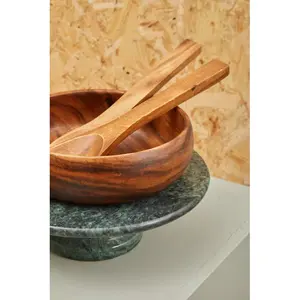 Cuenco de madera Cuenco tallado con raíces - Product Image 3