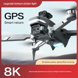 Drone M2S avec moteur sans balais, capture vidéo SD 480P, temps de vol de 21 à 30 minutes, quadricoptère pliable - Product Image 3