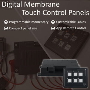 Vente chaude Switch Panels produits contrôle rv switch 12v smart switch panel blue dent control idéal pour la marine - Product Image 2