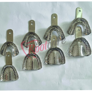 Juegos de Bandejas de Impresión Edentadas de Acero Inoxidable de Alta Calidad - Product Image 5