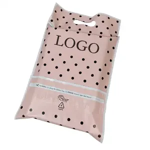 Custom Gift Bags Die Cut Handle Christmas Gift Bags Bulk Packaging Color Changes Smell Proof Die Cut Mylar Bag