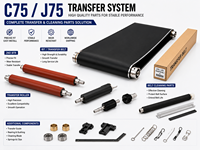 Kit d'entretien pour imprimante V80 : Tambour de toner, unité de développement, unité de fusion, courroie de transfert, 2ème rouleau BTR, pièces de rechange, consommables - Fabriqué au Japon