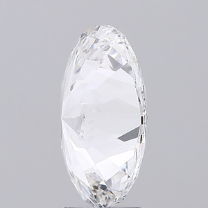 แหวนหมั้นจากดีไซน์เนอร์ CVD ที่เพิ่มขึ้นได้รับการรับรองจากเพชรหรูหรา CT 2.8วงแหวนวงรีสำหรับห้องปฏิบัติการ - Product Image 3