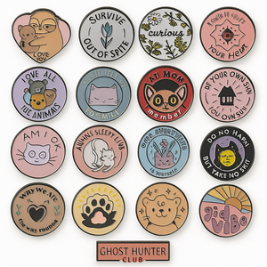 Tùy chỉnh thiết kế của doanh nghiệp Lapel <span class=keywords><strong>pins</strong></span>, kim loại 2D và 3D màu men <span class=keywords><strong>pins</strong></span>, logo, chữ và số, dễ thương pin phù hiệu - Product Image 6