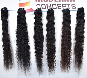 100% vierge Remy cheveux en gros longs bouclés Temple cheveux humains pur brut non transformé cheveux indiens aucune perte - Product Image 2