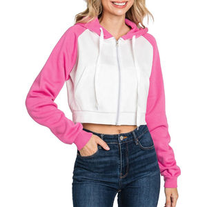 เสื้อฮู้ดแขนซิปมีฮู้ดสำหรับผู้หญิงเสื้อผ้าแขนยาวมีฮู้ดและกระเป๋าติดโลโก้ด้านหน้าสำหรับฤดูหนาว2025 - Product Image 4