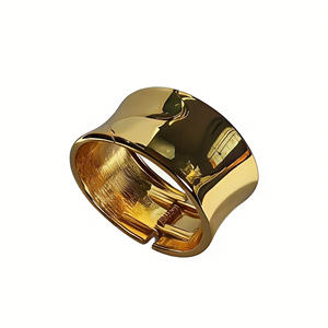 Brazalete de Cobre Vintage de Moda para Unisex, Joyería de Muñeca de Metal Pulido, Color Oro y Plata, para Aniversario u Ocasiones Especiales - Product Image 1