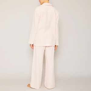 Pigiama da Donna 100% Cotone, Abbigliamento da Casa Personalizzato, Set <span class=keywords><strong>Camicia</strong></span> e Pantaloni Ecologici per Dormire - Product Image 4