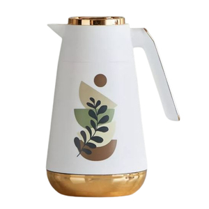 Producto de metal de aluminio con acabado plateado de diseño árabe de lujo Juego de 2 jarras artesanales de calidad premium - Product Image 6