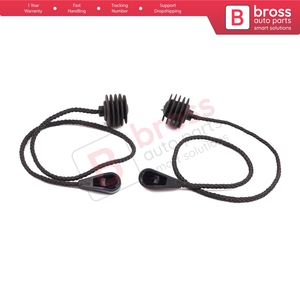 Ensemble de cordons de retenue pour étagère arrière BDP1215 7356378450E pour Egea Tipo 356H 357H Hatchback 2015 et après - Product Image 3
