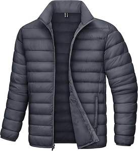 Veste matelassée thermique épaisse pour homme, rembourrage matelassé épais, chaude, isolée, résistante à la neige, durable, motif - Product Image 1