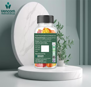Gummies à l'ashwagandha de qualité supérieure 50 mg OEM/ODM Marque privée pour adultes - Non recommandé aux femmes enceintes ou aux nouveau-nés - Product Image 3