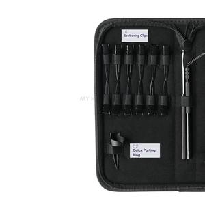 Herramientas para Extensiones de Cabello de Salón: Removedor de Microperlas, Enhebrador de Lazos y Agujas, Pinzas de Pico de Pato, Anillo Separador para Novias y Agujas Curvas - Product Image 3