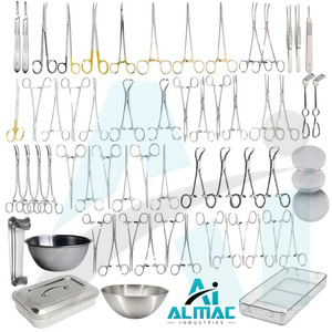 ชุดผ่าตัดไส้ติ่งและไส้เลื่อนของ almac ชุดเครื่องมือผ่าตัดสเตนเลสจำนวน64ชิ้นชุดผ่าตัดไส้ติ่งและไส้เลื่อน - Product Image 1
