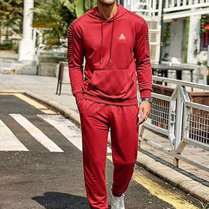 Haute qualité hommes coupe régulière 100% coton respirant écologique hiver survêtements Jogging porter des options de taille plus - Product Image 2