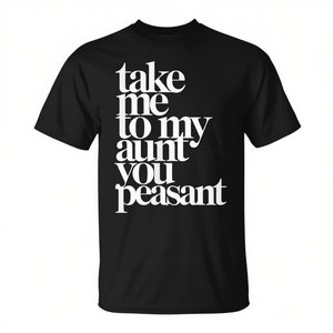 T-shirt promozionale 'Portami a mia zia, tu contadino' - Product Image 2