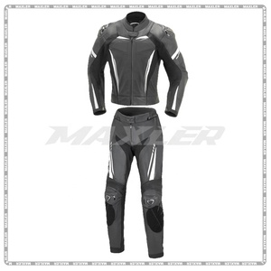 Traje de moto personalizado para mujer Logotipo de impresión personalizado Chaqueta de moto Traje de cuero Homologación CE Proceso homologado - Product Image 3