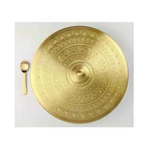 Calidad estándar latón cobre especias masala caja diseño hecho a mano latón especias masala caja precio al por mayor de fabricante indio - Product Image 1